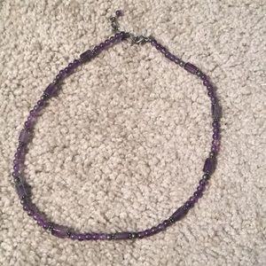 Amethyst choker/ necklace